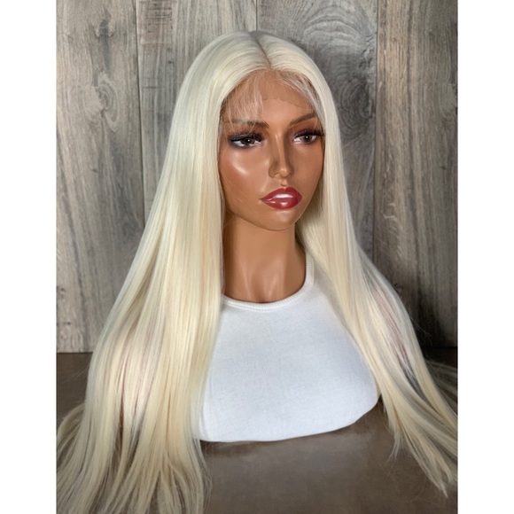 613 Blonde Straight Lace Front Wig